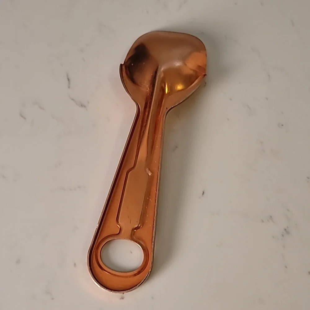 Vintage Copper Aluminum Ice Cream Scoop